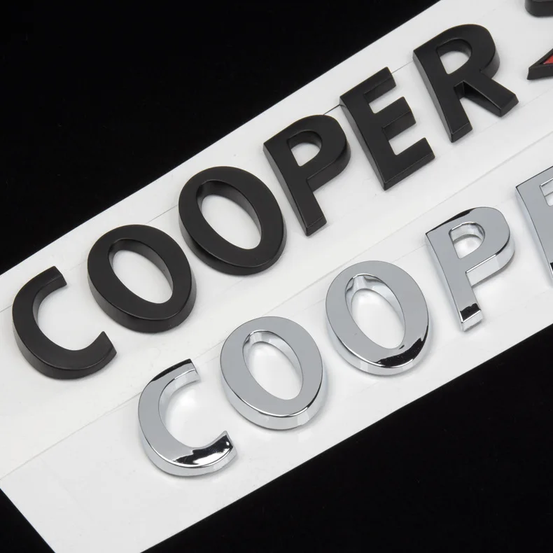 XCCPJ 3D Metal Car Stickers Rear Trunk Tail Emblem for Mini Cooper S R55 R56 R57 R58 R59 R60 R61 F54 F55 F56 F60 Accessories
XCCPJ 3D Metal Car Stickers Rear Trunk Tail Emblem for Mini Cooper S R55 R56 R57 R58 R59 R60 R61 F54 F55 F56 F60 Accessories