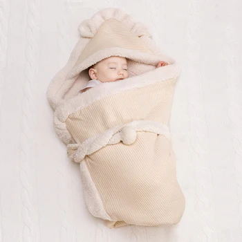 Autumn and winter cashmere cotton baby wrap warm and thickened neonatal blanket baby soft blanket Baby bear windbreaker quilt
Autumn and winter cashmere cotton baby wrap warm and thickened neonatal blanket baby soft blanket Baby bear windbreaker quilt