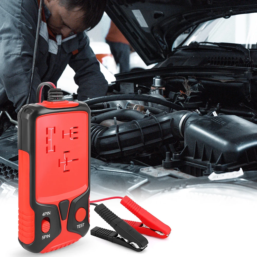 12V Car Relay Tester Electronic Automotive Relay Tester Universal For Auto Battery Checker Alternator Analyzer Diagnostic Tool
12V Car Relay Tester Electronic Automotive Relay Tester Universal For Auto Battery Checker Alternator Analyzer Diagnostic Tool