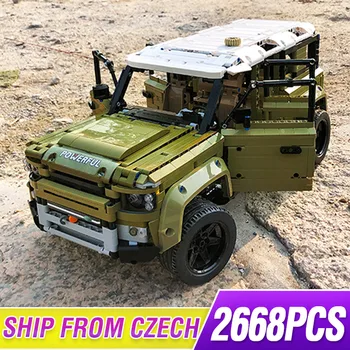 Mould King Technic Off-road Vehicle Compatible with Land Car Rover Defender Assembly Building Blocks Bricks Christmas Toys
Mould King Technic Off-road Vehicle Compatible with Land Car Rover Defender Assembly Building Blocks Bricks Christmas Toys