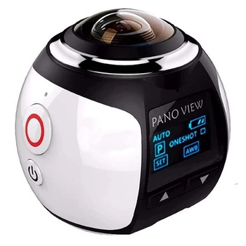 Wireless Panoramic Action Camera 3D VR Action Sports Camera WiFi 16MP HD Waterproof Mini DV Camera 360 Degree DVR Recorder
Wireless Panoramic Action Camera 3D VR Action Sports Camera WiFi 16MP HD Waterproof Mini DV Camera 360 Degree DVR Recorder