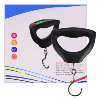Portable Electronic Lighted Luggage Scale 50kg Spring Fishing Mini Scale High-quality Fishing Tools
Portable Electronic Lighted Luggage Scale 50kg Spring Fishing Mini Scale High-quality Fishing Tools