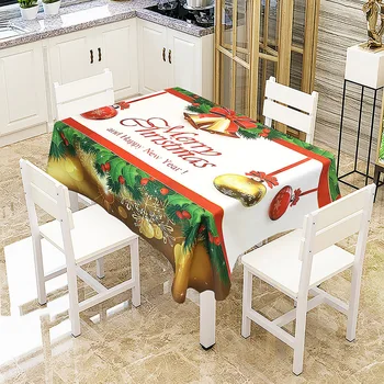 Cartoon Xmas Pattern For Home New Year Christmas Snowflake Ornaments Tablecloth Rectangle Table Cover Decoration 
Cartoon Xmas Pattern For Home New Year Christmas Snowflake Ornaments Tablecloth Rectangle Table Cover Decoration