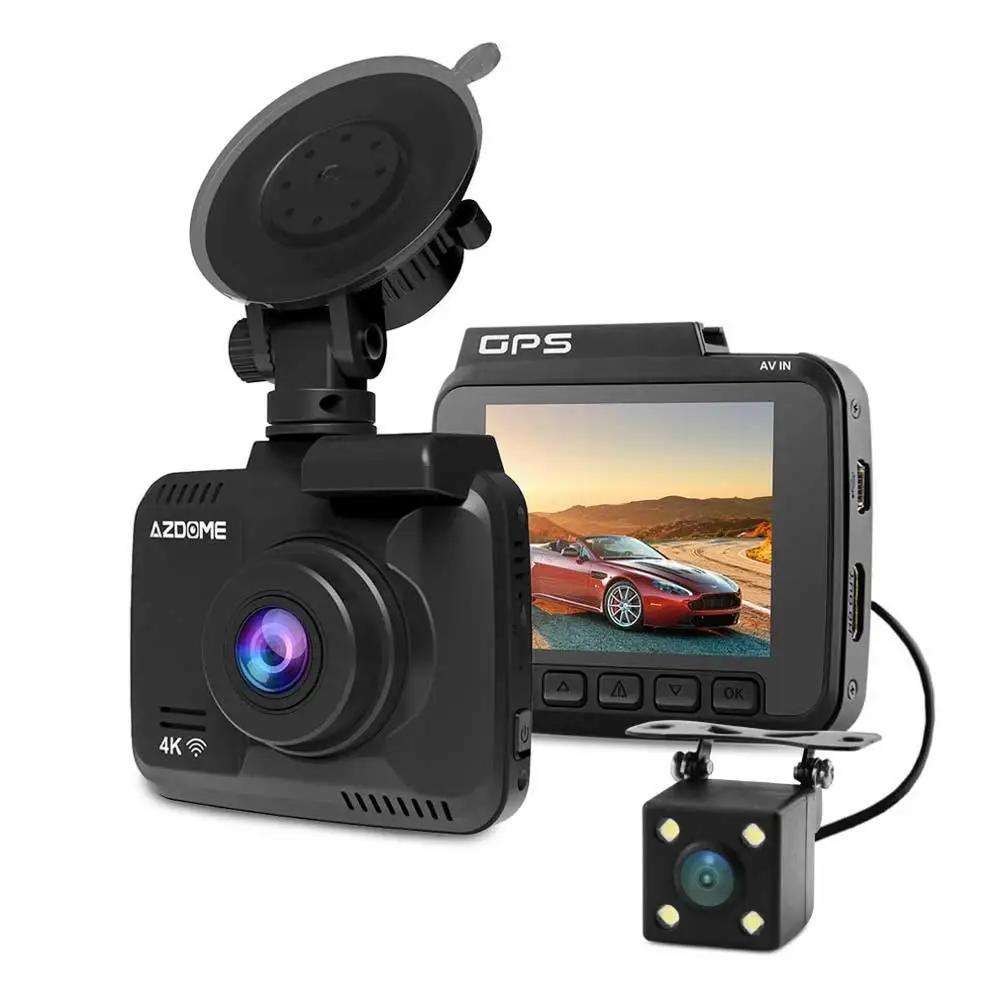 Gs63H 4K Built-In Gps Wifi Car Dvr Recorder Dash Cam Dual Lens Vehicle View Camera Camcorder Night Vision Dashcam
Gs63H 4K Built-In Gps Wifi Car Dvr Recorder Dash Cam Dual Lens Vehicle View Camera Camcorder Night Vision Dashcam