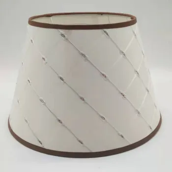 Art Deco white and coffee Fabric round lampshade E27 nordic Lamp shade for table lamp modern DIY lamp cover for lamp
Art Deco white and coffee Fabric round lampshade E27 nordic Lamp shade for table lamp modern DIY lamp cover for lamp