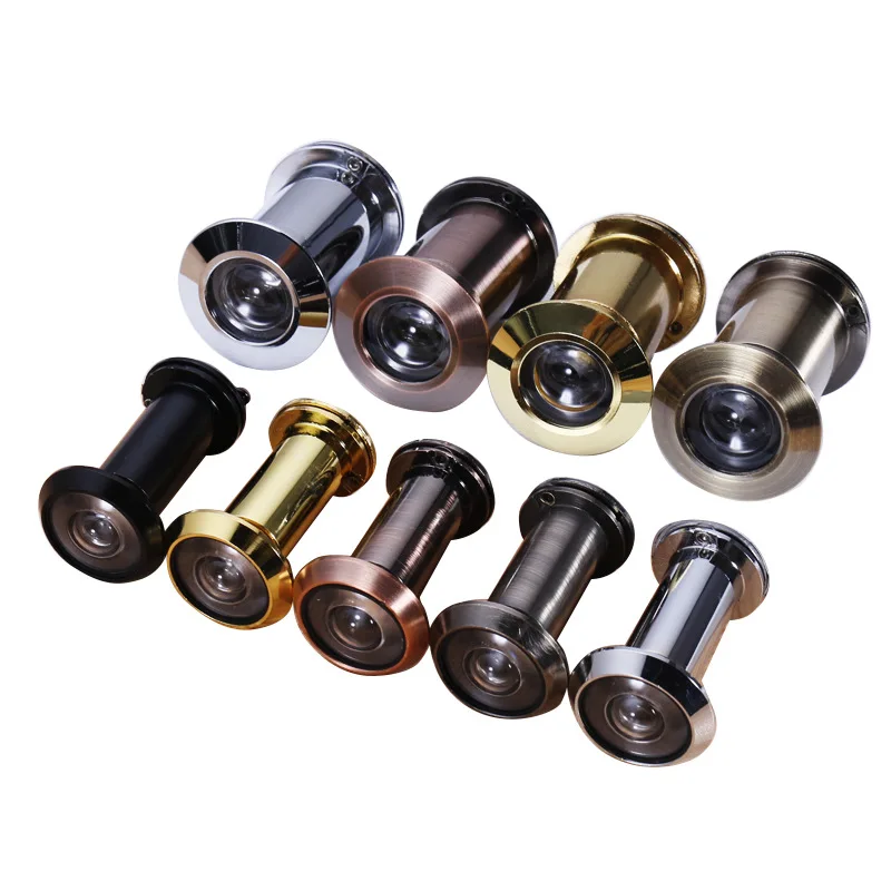200 Degree Wide Viewing Angle Peephole Security Door Viewers 14mm Hole Hidden Peephole Adjustable Glass Lens Hardware Tools
200 Degree Wide Viewing Angle Peephole Security Door Viewers 14mm Hole Hidden Peephole Adjustable Glass Lens Hardware Tools