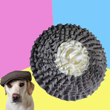 Pet Toys Sunflower-shaped Dog Mat To Sniff Dogs Dog-mat Training Pad To Release Stress Training Blanket Dog Education Supplies 
Pet Toys Sunflower-shaped Dog Mat To Sniff Dogs Dog-mat Training Pad To Release Stress Training Blanket Dog Education Supplies