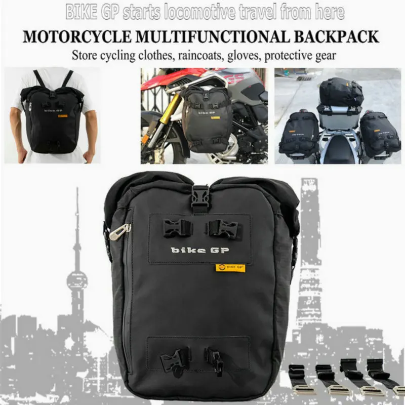 multi-function waterproof motorcycle rear seat bag side bag bike bag rear bag riding backpack Saddle bag
multi-function waterproof motorcycle rear seat bag side bag bike bag rear bag riding backpack Saddle bag