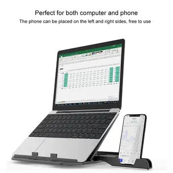 Laptop Stand Adjustable Laptop Phone Stand Foldable Laptop Riser Notebook Holder Stand Compatible For 10-15.6 Inch Laptops
Laptop Stand Adjustable Laptop Phone Stand Foldable Laptop Riser Notebook Holder Stand Compatible For 10-15.6 Inch Laptops