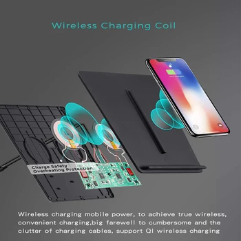 Wireless Phone Charger Dual Phones Charging Anti-skid Car Mount Auto For Tesla Model 3 For All Qi enabled Android devices
Wireless Phone Charger Dual Phones Charging Anti-skid Car Mount Auto For Tesla Model 3 For All Qi enabled Android devices