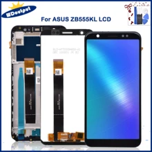 Bloc écran tactile LCD de remplacement, 5.5 pouces, avec châssis, pour Asus ZB555KL Max M1=