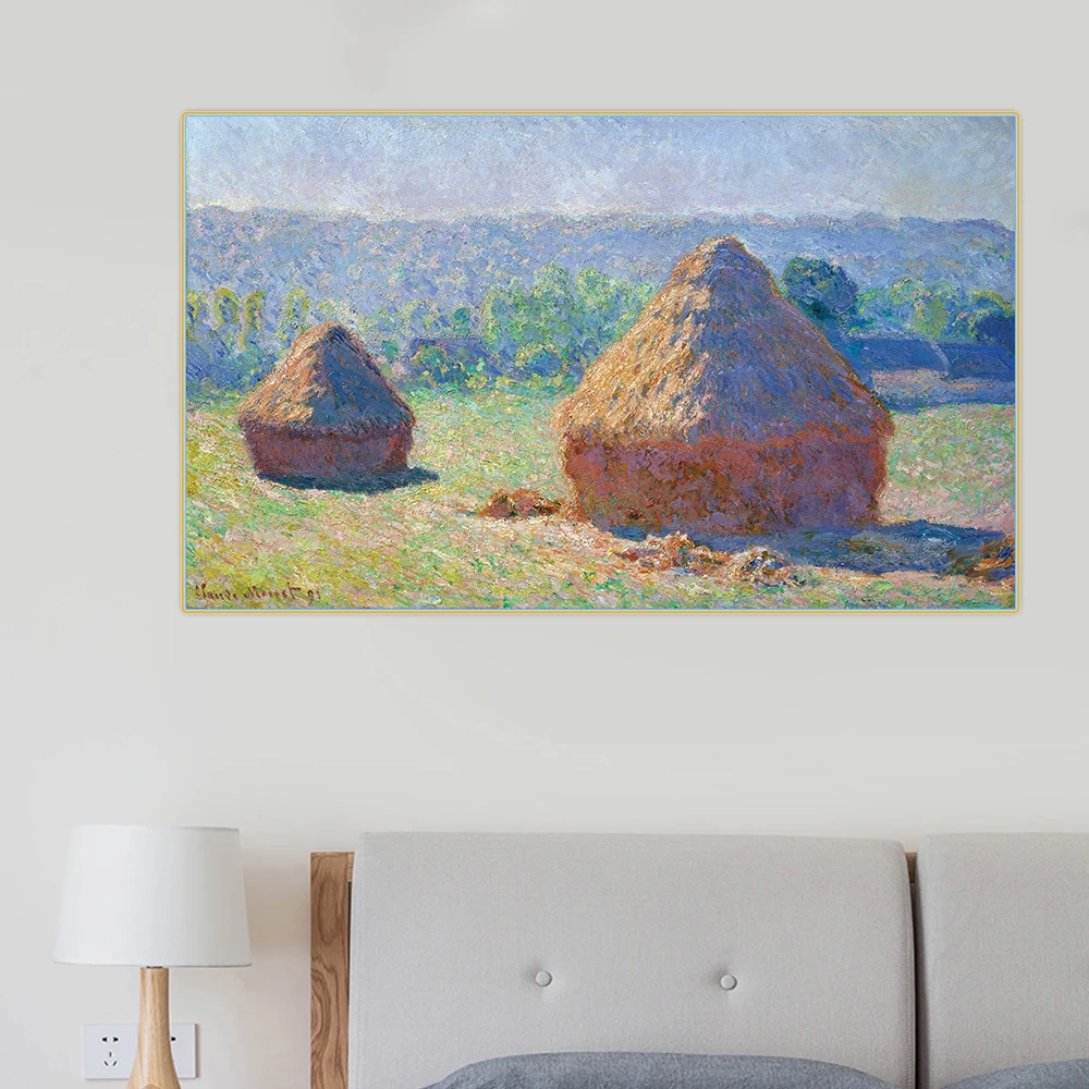 Citon Claude Monet《Haystacks in the Sun》Canvas Oil Painting landscape Famous Artwork Poster Picture Wall Decor Home Decoration
Citon Claude Monet《Haystacks in the Sun》Canvas Oil Painting landscape Famous Artwork Poster Picture Wall Decor Home Decoration