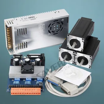 3 Axis CNC Kit TB6600 HB Nema23 389oz-in Motor 24V PSU For DIY Router/Plasma 
3 Axis CNC Kit TB6600 HB Nema23 389oz-in Motor 24V PSU For DIY Router/Plasma
