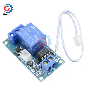 

5PCS/Lot DC 12V 1CH Latching Relay Module Bistable Switch Button Start-Stop 10A Load for Arduino SCM Household Appliance Control