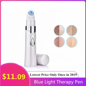 Blue Light Therapy Pen Soft Scar Acne Remover Beauty instrument with Massage Head Skin Care Tool Anti Wrinkles Ageing Pore Clean
Blue Light Therapy Pen Soft Scar Acne Remover Beauty instrument with Massage Head Skin Care Tool Anti Wrinkles Ageing Pore Clean