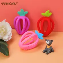 High Quality Silicone Cartoon Fruit Toddler Molar Teether Pain Tool Kids Teething Baby Gift Natural Stop Sucking Thumb Toy
High Quality Silicone Cartoon Fruit Toddler Molar Teether Pain Tool Kids Teething Baby Gift Natural Stop Sucking Thumb Toy