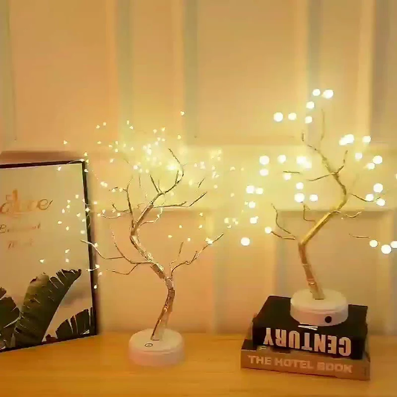 Romantic Decoration Tree Light Led Copper Wire Light Tree Light Touch Switch Pearl Sky Star USB Night Light Bedroom Lighting
Romantic Decoration Tree Light Led Copper Wire Light Tree Light Touch Switch Pearl Sky Star USB Night Light Bedroom Lighting