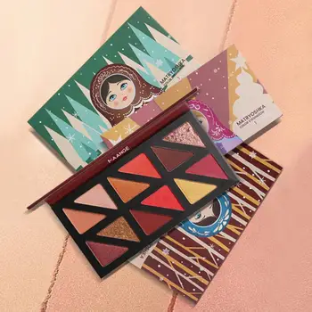 12 Colors Matryoshka Eyeshadow Palette Matte Pearlescent Eye Shadow High Texture Pigment Eyeshadow Eye Cosmetics TSLM1
12 Colors Matryoshka Eyeshadow Palette Matte Pearlescent Eye Shadow High Texture Pigment Eyeshadow Eye Cosmetics TSLM1
