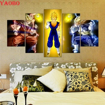 5d Diamond round DIY Diamond Painting 5 Pcs Anime Dragon Ball Z diamond Embroidery Cross Stitch Full Rhinestone Mosaic Painting
5d Diamond round DIY Diamond Painting 5 Pcs Anime Dragon Ball Z diamond Embroidery Cross Stitch Full Rhinestone Mosaic Painting