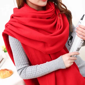Autumn and Winter Increase Ethnic Style and Restore Ancient Chinese Red Scarf Pure Color Gift Imitated Cashmere Shawl
Autumn and Winter Increase Ethnic Style and Restore Ancient Chinese Red Scarf Pure Color Gift Imitated Cashmere Shawl