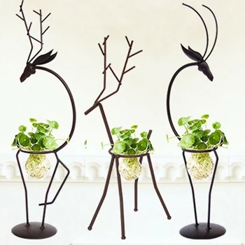 Plant Stand Iron Iron Deer Frame Flower Stand No Soil Office Hydroponics Vase Container Beautiful Sturdy Decoration Family
Plant Stand Iron Iron Deer Frame Flower Stand No Soil Office Hydroponics Vase Container Beautiful Sturdy Decoration Family
