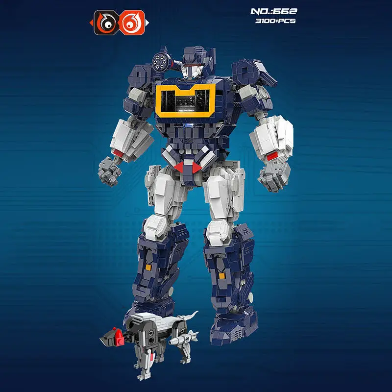 66 building block 662 deformation robot King Kong series external acoustic wave soldier armor assembly model toy
66 building block 662 deformation robot King Kong series external acoustic wave soldier armor assembly model toy