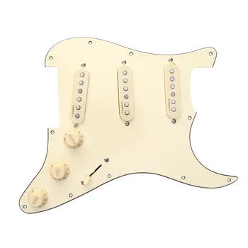Schrauben Alnico V Pickup Commemorative Model Classical Prewired Loaded Pickguard for Fender Strat ST Guitar
Schrauben Alnico V Pickup Commemorative Model Classical Prewired Loaded Pickguard for Fender Strat ST Guitar
