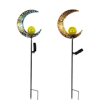 Pathway Outdoor Lawn LED Garden Light Decorative Patio Moon Waterproof Landscape Warm White Solar Powered Retro Crackle Glass
Pathway Outdoor Lawn LED Garden Light Decorative Patio Moon Waterproof Landscape Warm White Solar Powered Retro Crackle Glass