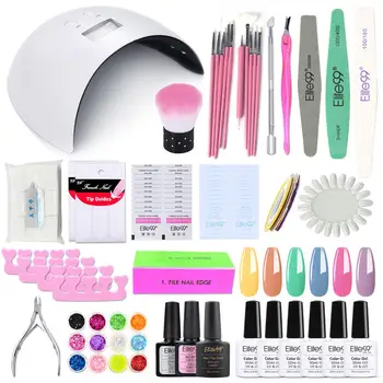 Elite99 Pure Color Series Manicure Set Nails Glitter Powder Brushes for Painting Gel 24w Led Nail Dryer Pedicure Nail Tools Sets
Elite99 Pure Color Series Manicure Set Nails Glitter Powder Brushes for Painting Gel 24w Led Nail Dryer Pedicure Nail Tools Sets