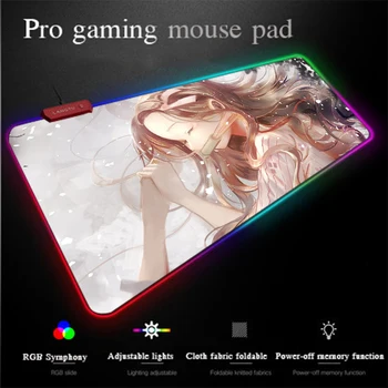 Yuzuoan XXL Programming Mouse Pad Stove Door Bean USB LED 7 Color Bright Light Comfortable RGB Gaming Mouse Pad Thicken Non-slip
Yuzuoan XXL Programming Mouse Pad Stove Door Bean USB LED 7 Color Bright Light Comfortable RGB Gaming Mouse Pad Thicken Non-slip