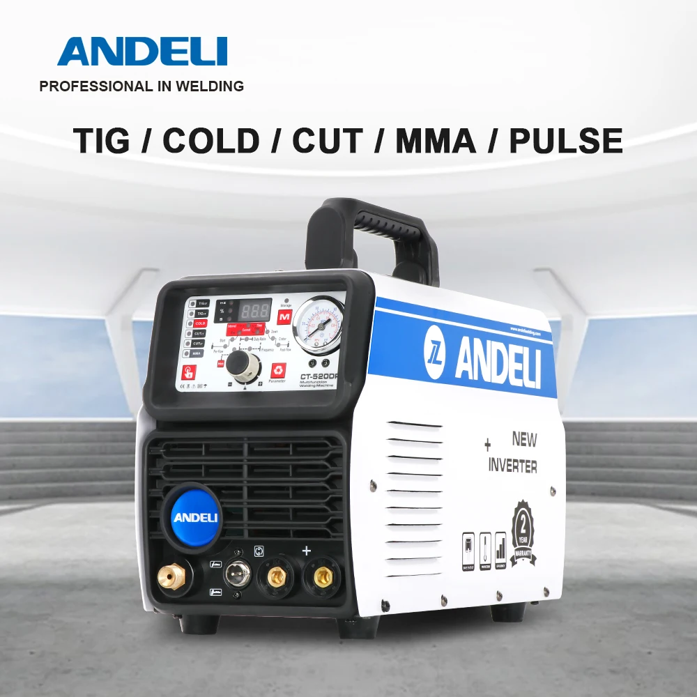 ANDELI CT-520DPL Multifunctional Welding Machine 5 in 1 with CUT/MMA/COLD/PULSE/TIG machine | Инструменты