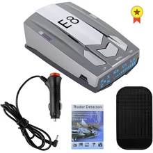 Car Radar Detectors Radar Detector Police Radar Detector Long Range Detection Voice Alerts with Led Display, Gray Car Radar Detectors Radar Detector Police Radar Detector Long Range Detection Voice Alerts with Led Display, Gray