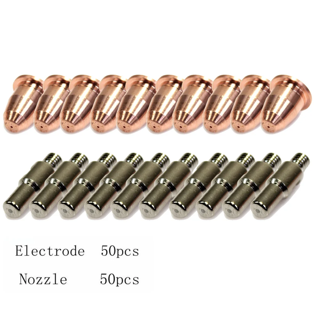 100pcs/set Plasma Torch Nozzles Electrode Tip For RAZORWELD TRF45-6-CC1 RWPR-0110 RWPD-0116-8 PK100 Tools Parts
100pcs/set Plasma Torch Nozzles Electrode Tip For RAZORWELD TRF45-6-CC1 RWPR-0110 RWPD-0116-8 PK100 Tools Parts