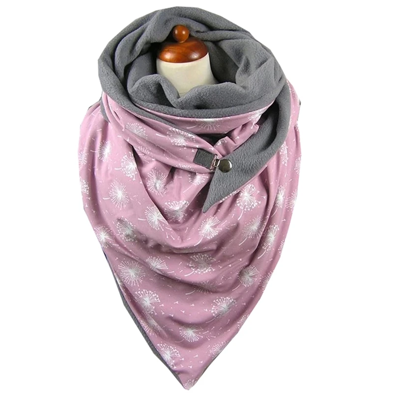 Women Winter Thicken Warm Scarf with Button Clip Vintage Floral Plaid Star Feather Printing Soft Wrap Bib Windproof Casual Shawl
Women Winter Thicken Warm Scarf with Button Clip Vintage Floral Plaid Star Feather Printing Soft Wrap Bib Windproof Casual Shawl