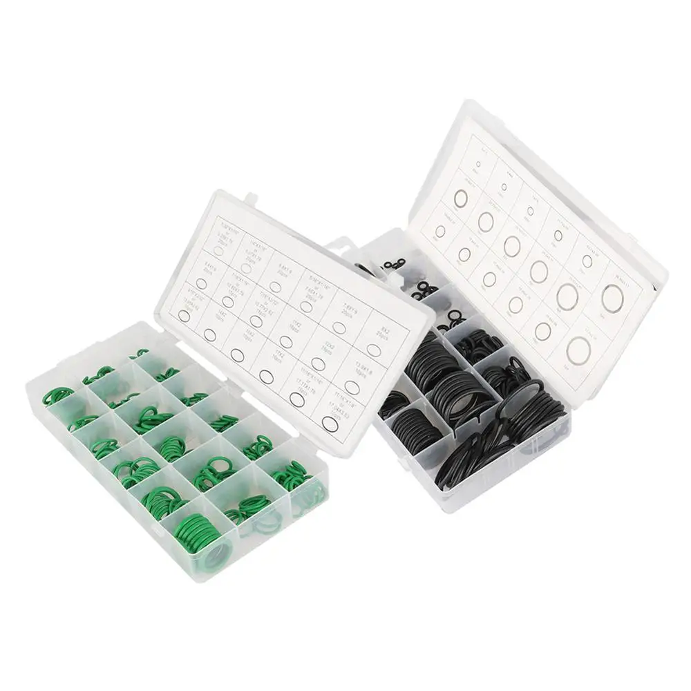 Seal O-Ring Assortment Kit of One Plastic Box NBR Rubber Seal Rings Different Sizes Washer Water leakage Prevention Gaskets
Seal O-Ring Assortment Kit of One Plastic Box NBR Rubber Seal Rings Different Sizes Washer Water leakage Prevention Gaskets