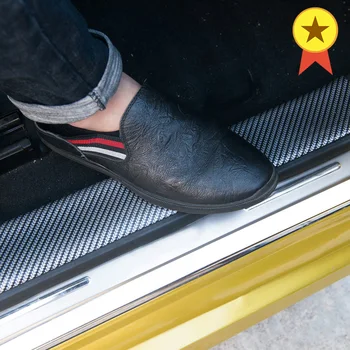 1M Carbon Fiber Rubber Moulding Strip Soft Black Trim Bumper Strips DIY Door Sill Protector Edge Guard Car Styling Car Stickers 
1M Carbon Fiber Rubber Moulding Strip Soft Black Trim Bumper Strips DIY Door Sill Protector Edge Guard Car Styling Car Stickers