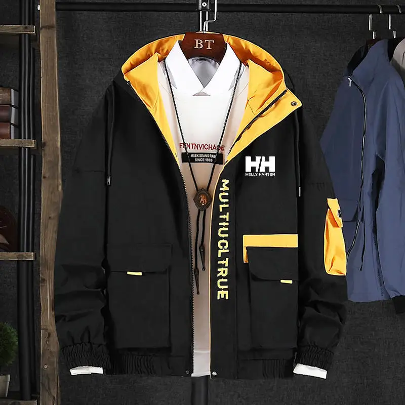 2019 Autumn Jacket Men Baseball Spring Male Coat HH Printed Hooded Jackets Plus Size 5XL Brand Clothing Streetwear
2019 Autumn Jacket Men Baseball Spring Male Coat HH Printed Hooded Jackets Plus Size 5XL Brand Clothing Streetwear