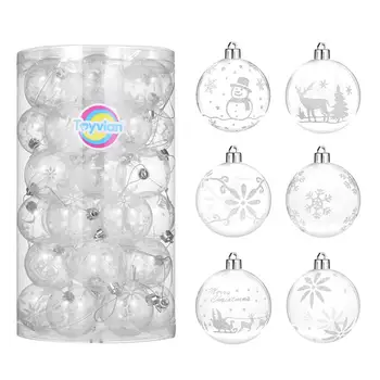36pcs 6cm Christmas Tree Ornaments Eco-Friendly Shatterproof Christmas Decorations Xmas Ball Home Decor
36pcs 6cm Christmas Tree Ornaments Eco-Friendly Shatterproof Christmas Decorations Xmas Ball Home Decor