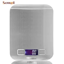 5000g/1g Stainless Steel Digital Multifunction Weighing Kitchen Food Scale Home Gadgets ZM56
5000g/1g Stainless Steel Digital Multifunction Weighing Kitchen Food Scale Home Gadgets ZM56