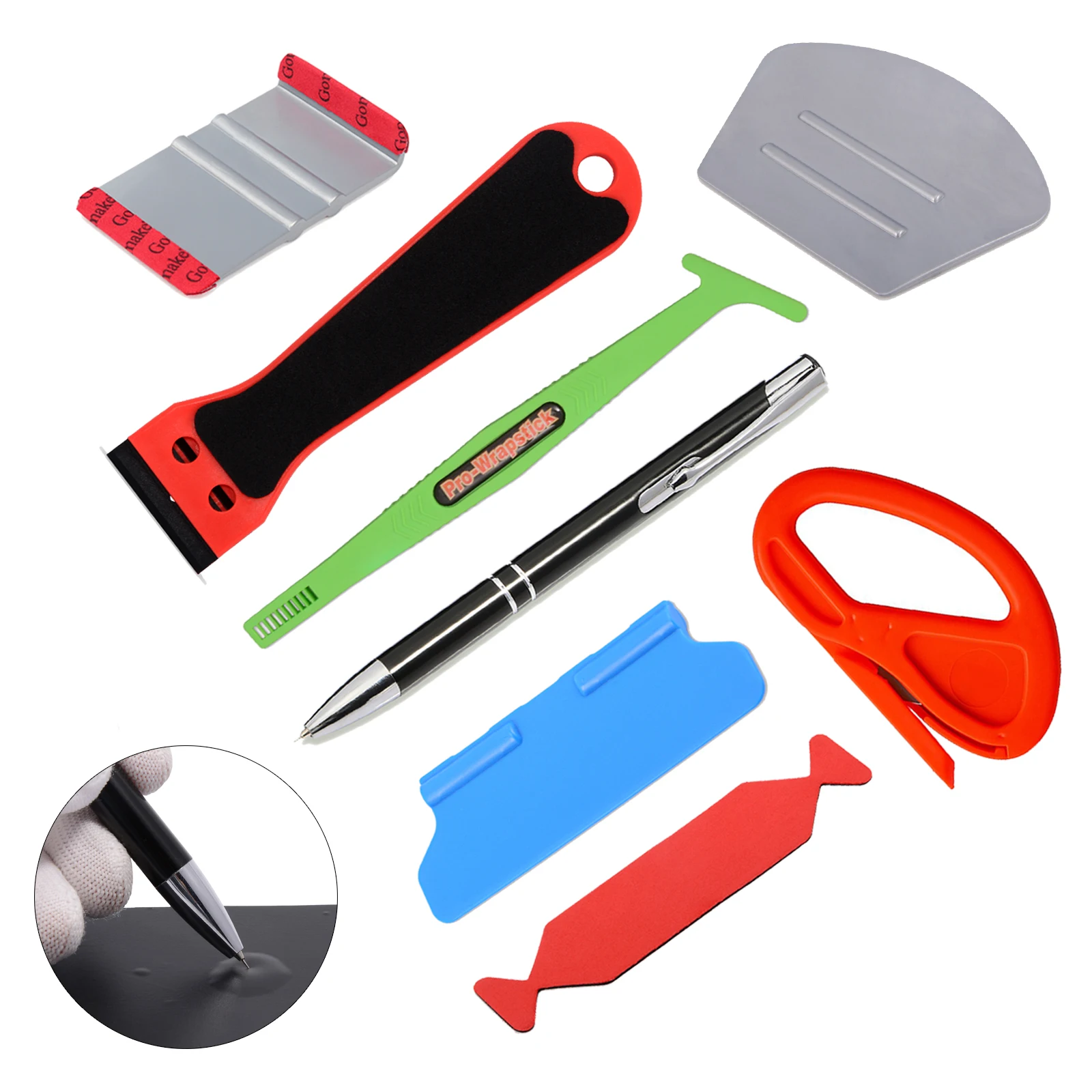 EHDIS Vehicle Wrapping Soft Plastic Scraper Vinyl Decal Film Removal Squeegee Car Window Tints Cutter Water Bubble Clean Tools
EHDIS Vehicle Wrapping Soft Plastic Scraper Vinyl Decal Film Removal Squeegee Car Window Tints Cutter Water Bubble Clean Tools