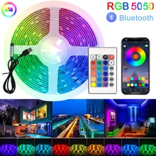 LED Strip Lights RGB 5050 Flexible Lamp 5V USB Ribbon Tape Smart Light For Room Fita TV Background Luz Festival Luces Decoration
LED Strip Lights RGB 5050 Flexible Lamp 5V USB Ribbon Tape Smart Light For Room Fita TV Background Luz Festival Luces Decoration