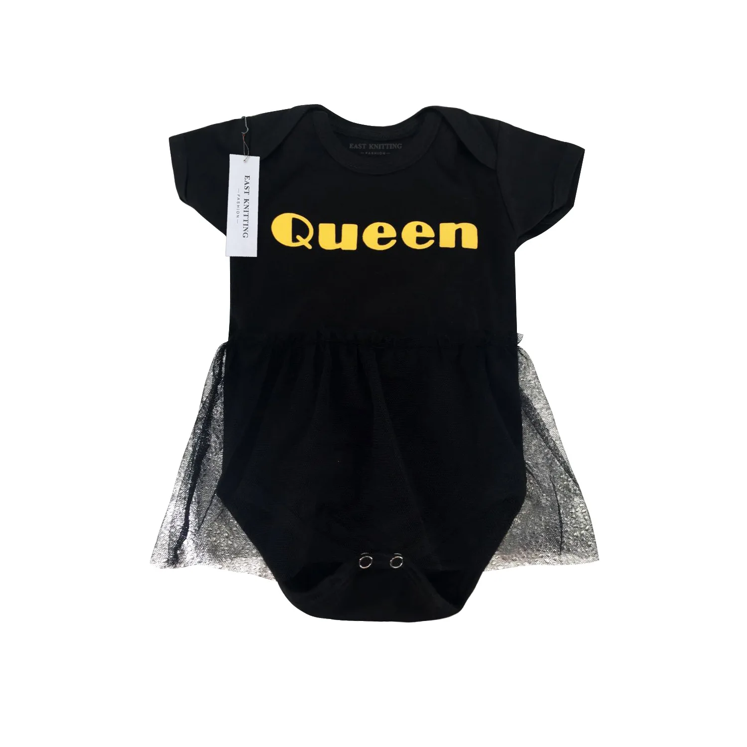 2018 Summer New Style Queen Lace Edge Printed Black And White with Pattern Short Sleeved Kazakhstan Hot Selling BABY'S Jumpsuit
2018 Summer New Style Queen Lace Edge Printed Black And White with Pattern Short Sleeved Kazakhstan Hot Selling BABY'S Jumpsuit