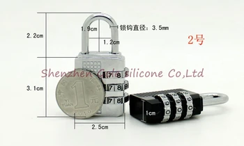 200pcs New 3 Dials Resettable Combination Password Lock Safe Door Locker Pad Lock Padlock For Travel Luggage Suitcase
200pcs New 3 Dials Resettable Combination Password Lock Safe Door Locker Pad Lock Padlock For Travel Luggage Suitcase