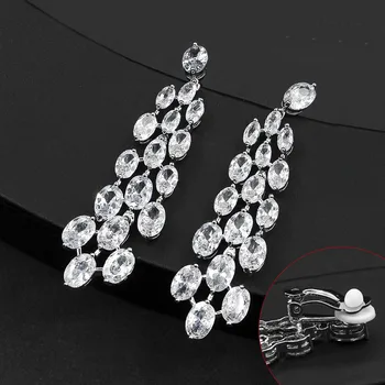 2020 high quality big tassel Clip On Earrings For Women Vintage Bohemian Teardrop Stones AAA+CZ Earring Long Ethnic Jewelry
2020 high quality big tassel Clip On Earrings For Women Vintage Bohemian Teardrop Stones AAA+CZ Earring Long Ethnic Jewelry