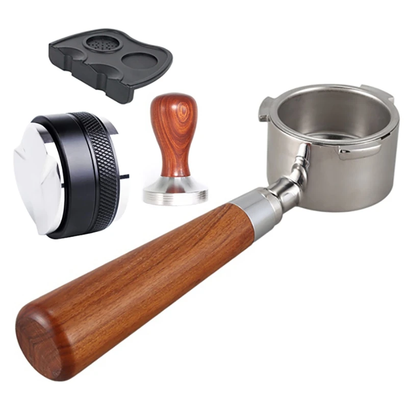 51mm Stainless Steel Bottomless Espresso Machine for Powder Pressing with Delonghi EC680 EC685 Filter Basket
51mm Stainless Steel Bottomless Espresso Machine for Powder Pressing with Delonghi EC680 EC685 Filter Basket