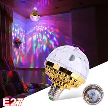 E27 Disco Crystal Ball Bulb 85-265V RGB Rotating Party LED Light Bulb Multi Crystal Disco Stage Lights 6W Household Lighting D30
E27 Disco Crystal Ball Bulb 85-265V RGB Rotating Party LED Light Bulb Multi Crystal Disco Stage Lights 6W Household Lighting D30