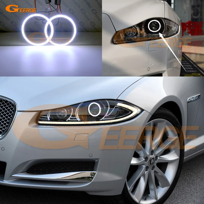 Для Jaguar XJ XJL XJR X351 2010 2011 2012 2013 2014 2015 ксеноновые фары отличные ультра яркие COB led