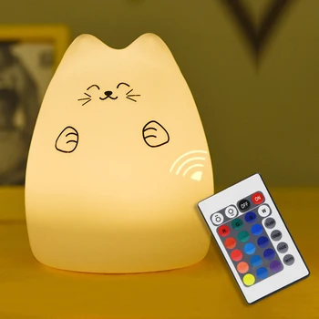Touch Sensor LED Night Light For Baby Kids 7 Colourful Holiday Creative Sleepping Bulb for Children Decorate Desk Light
Touch Sensor LED Night Light For Baby Kids 7 Colourful Holiday Creative Sleepping Bulb for Children Decorate Desk Light