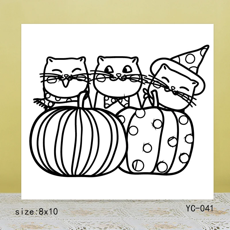 ZhuoAng Three cats Clear Stamps For DIY Scrapbooking/Card Making Decorative Silicon Stamp Crafts
ZhuoAng Three cats Clear Stamps For DIY Scrapbooking/Card Making Decorative Silicon Stamp Crafts