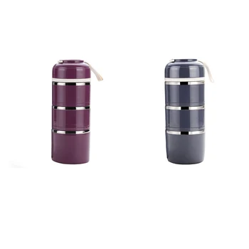 Lunch Box Stainless Steel Leakproof Food Storage Containers With Insulated Lunch Box For Adult And Office Three Floors
Lunch Box Stainless Steel Leakproof Food Storage Containers With Insulated Lunch Box For Adult And Office Three Floors